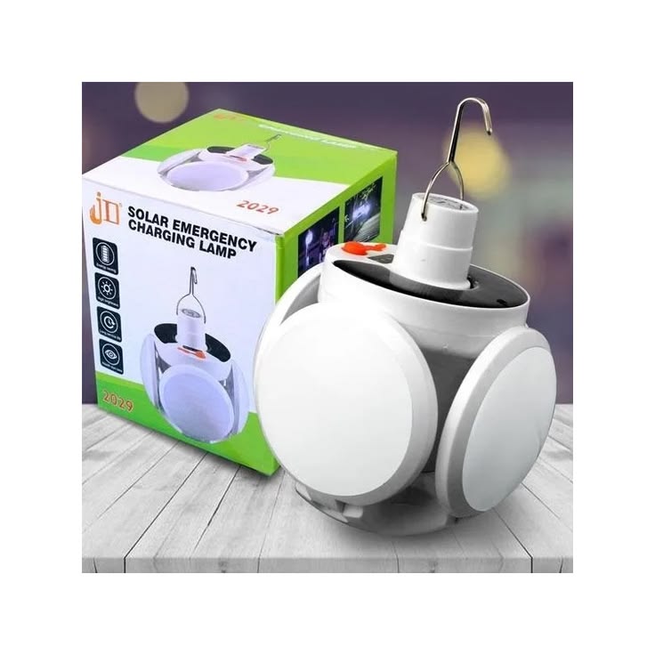 Nunca Más a Oscuras - Lámpara Solar LED Plegable Con Control